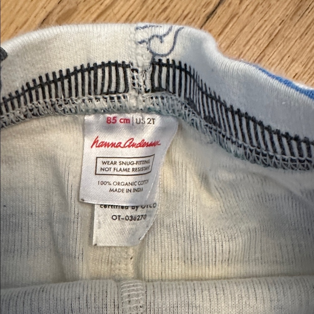 Hanna organic cotton pajamas - Picture 2 of 2